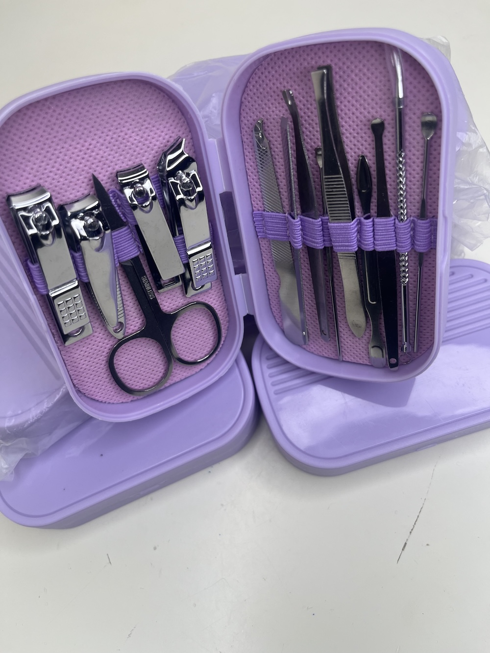 Children stainless steel manicure kit